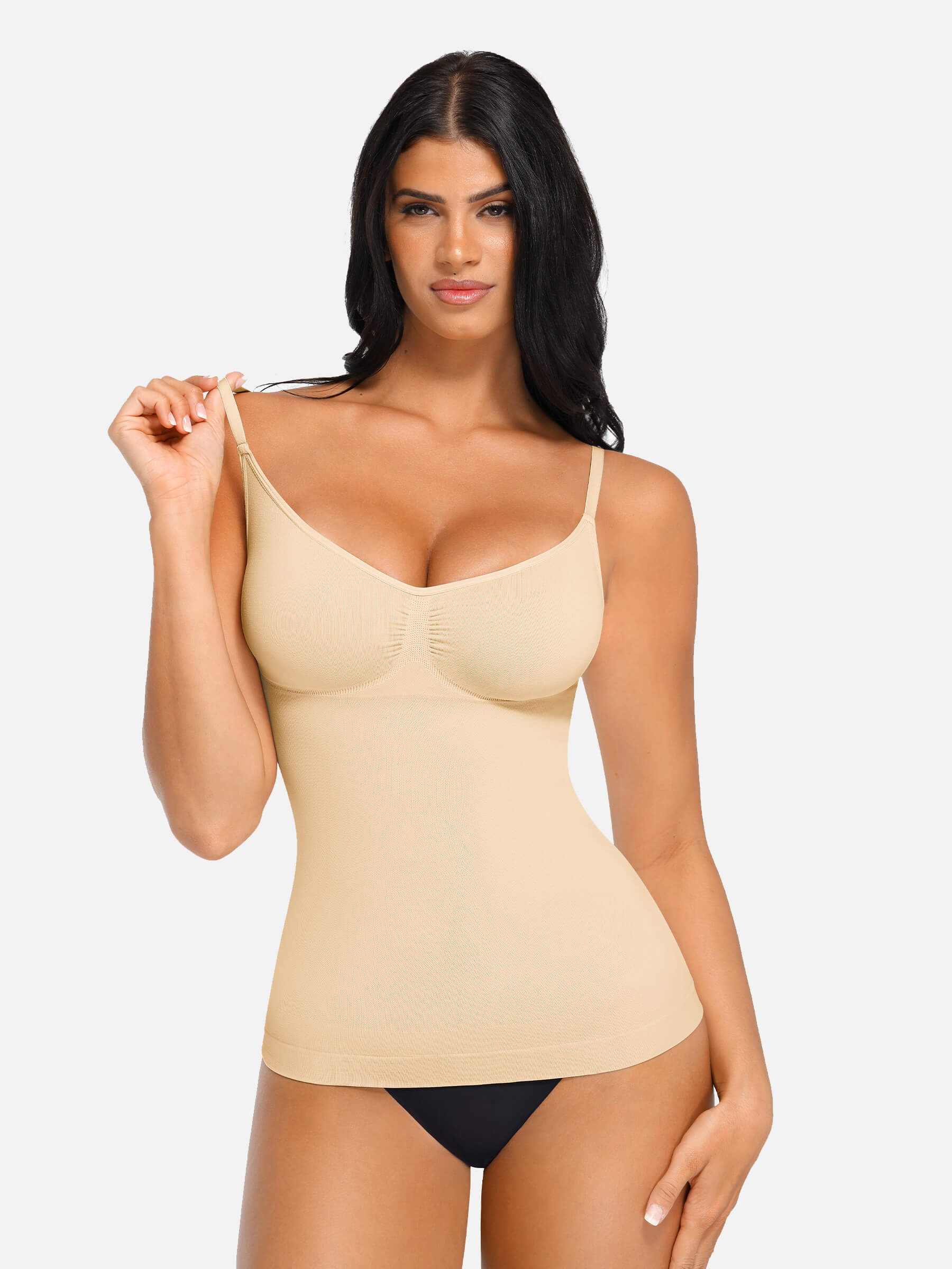 Feelingirl 3-Pack Bust Support and Waist Control Shape Tank Top Bundle