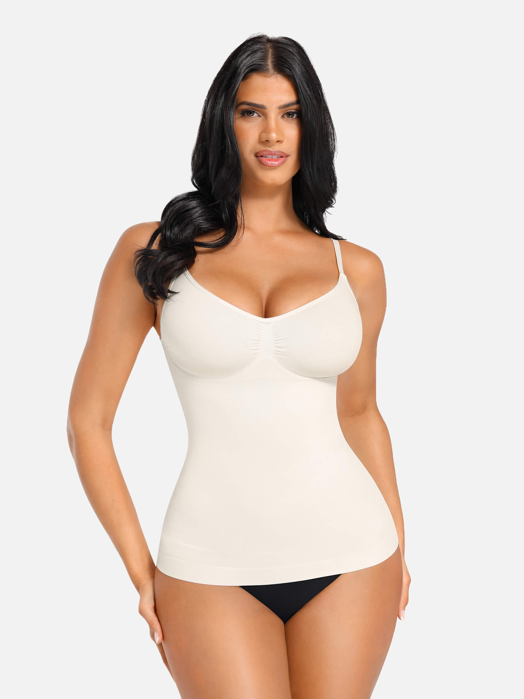 Feelingirl 3-Pack Bust Support and Waist Control Shape Tank Top Bundle
