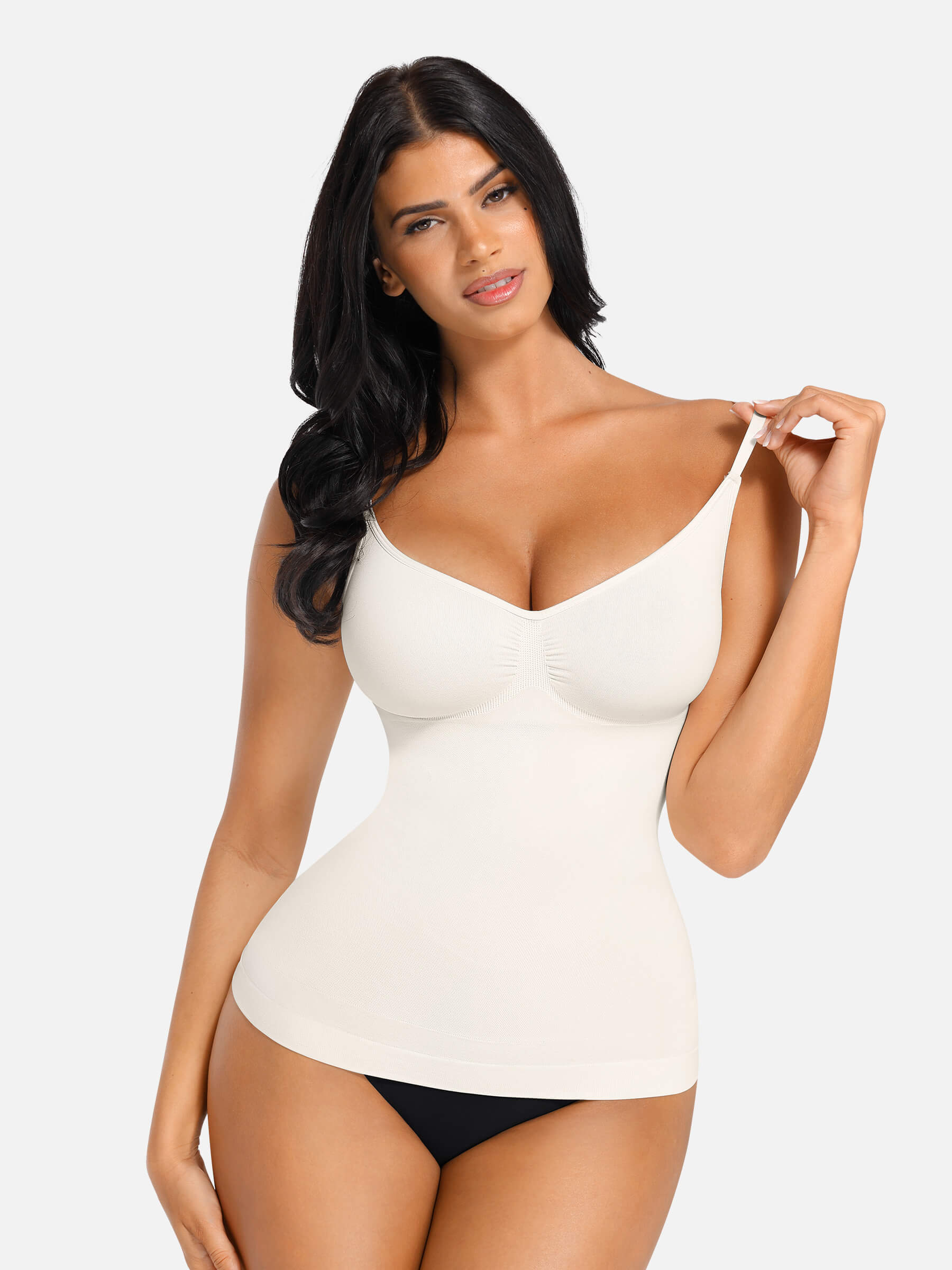 Feelingirl 3-Pack Bust Support and Waist Control Shape Tank Top Bundle