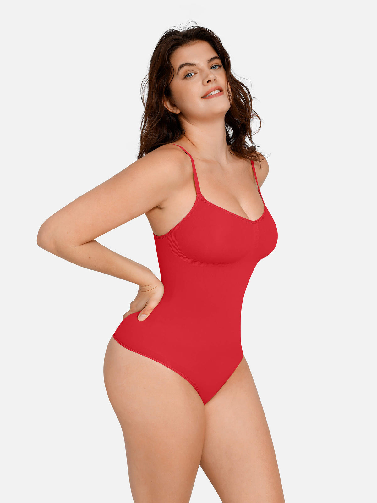 Feelingirl Everyday Wear Seamless Thong Bodysuit
