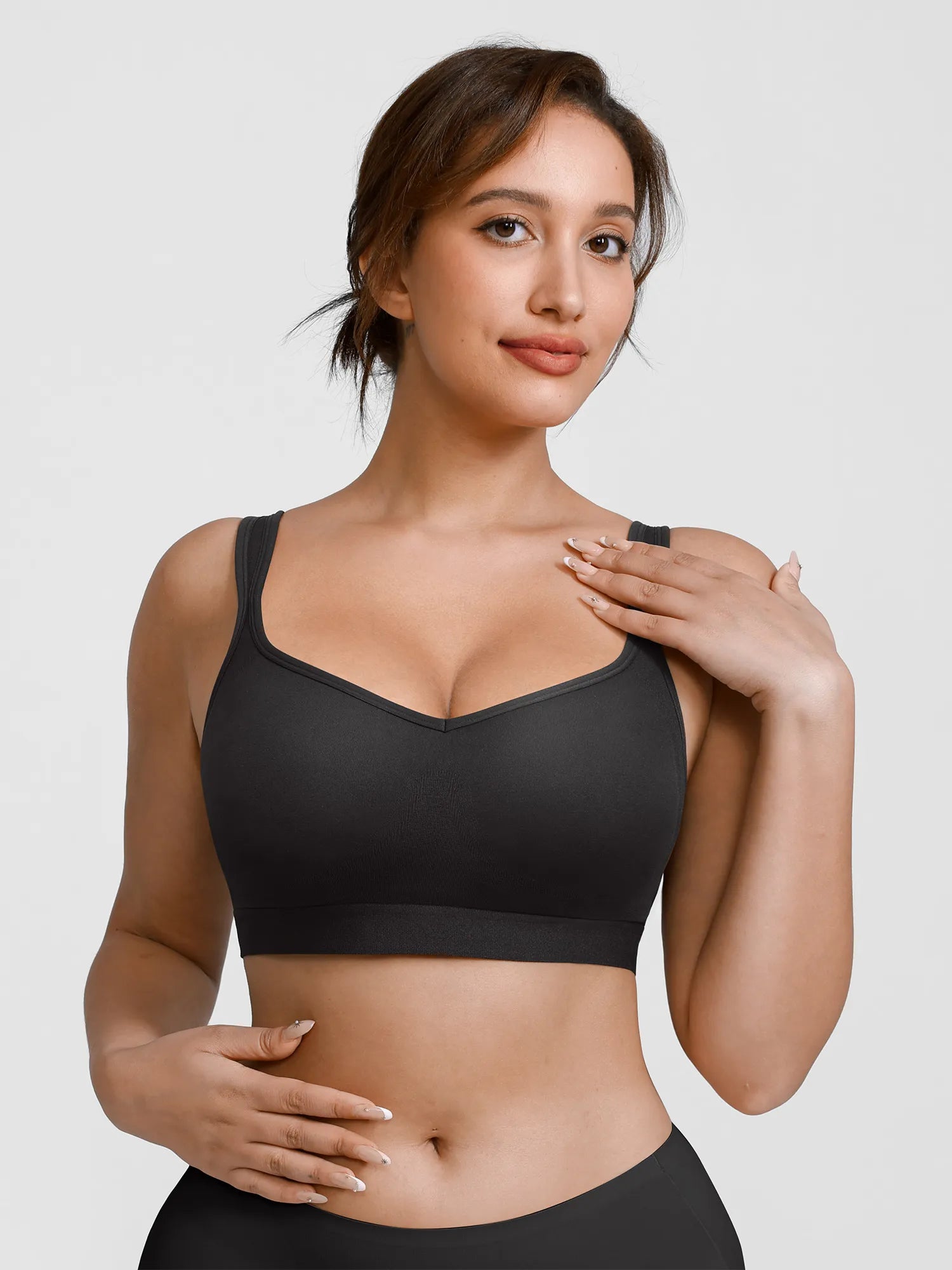 Feelingirl Full Coverage Smoothing Wireless Bra