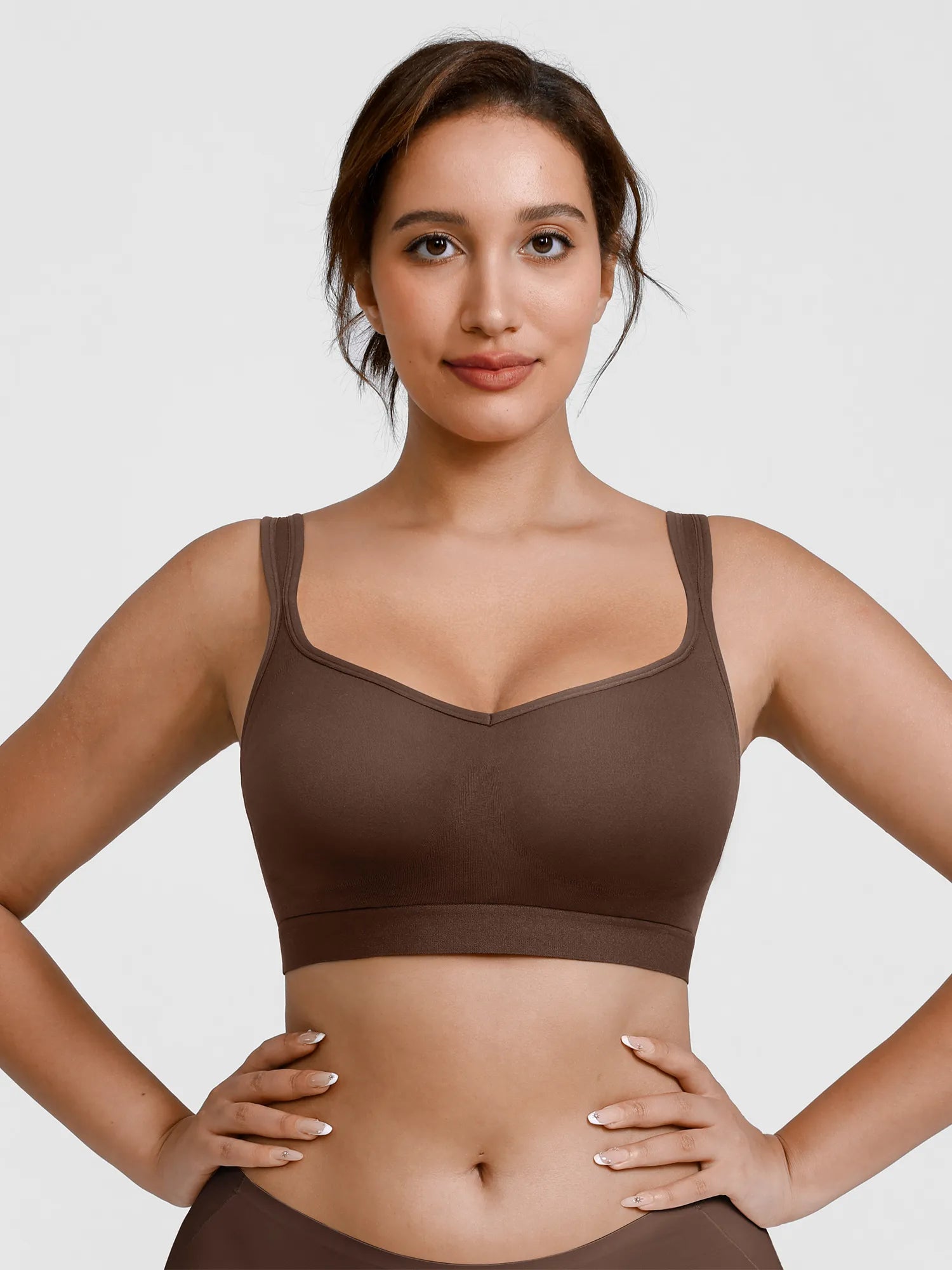Feelingirl Full Coverage Smoothing Wireless Bra