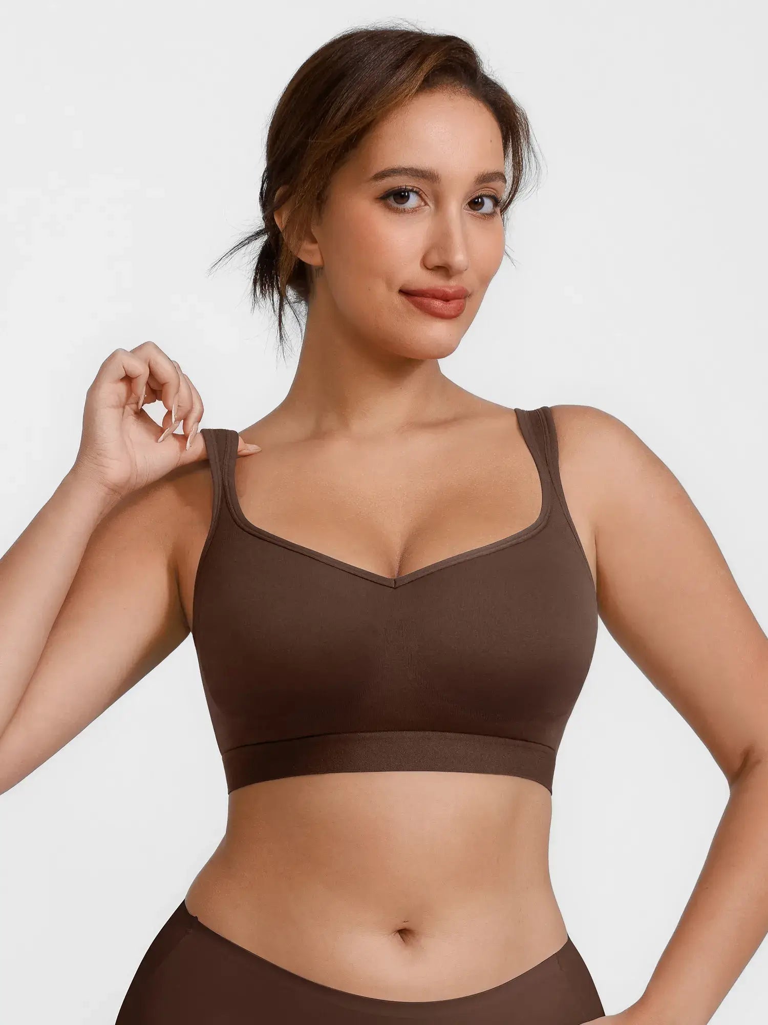 Feelingirl Full Coverage Smoothing Wireless Bra