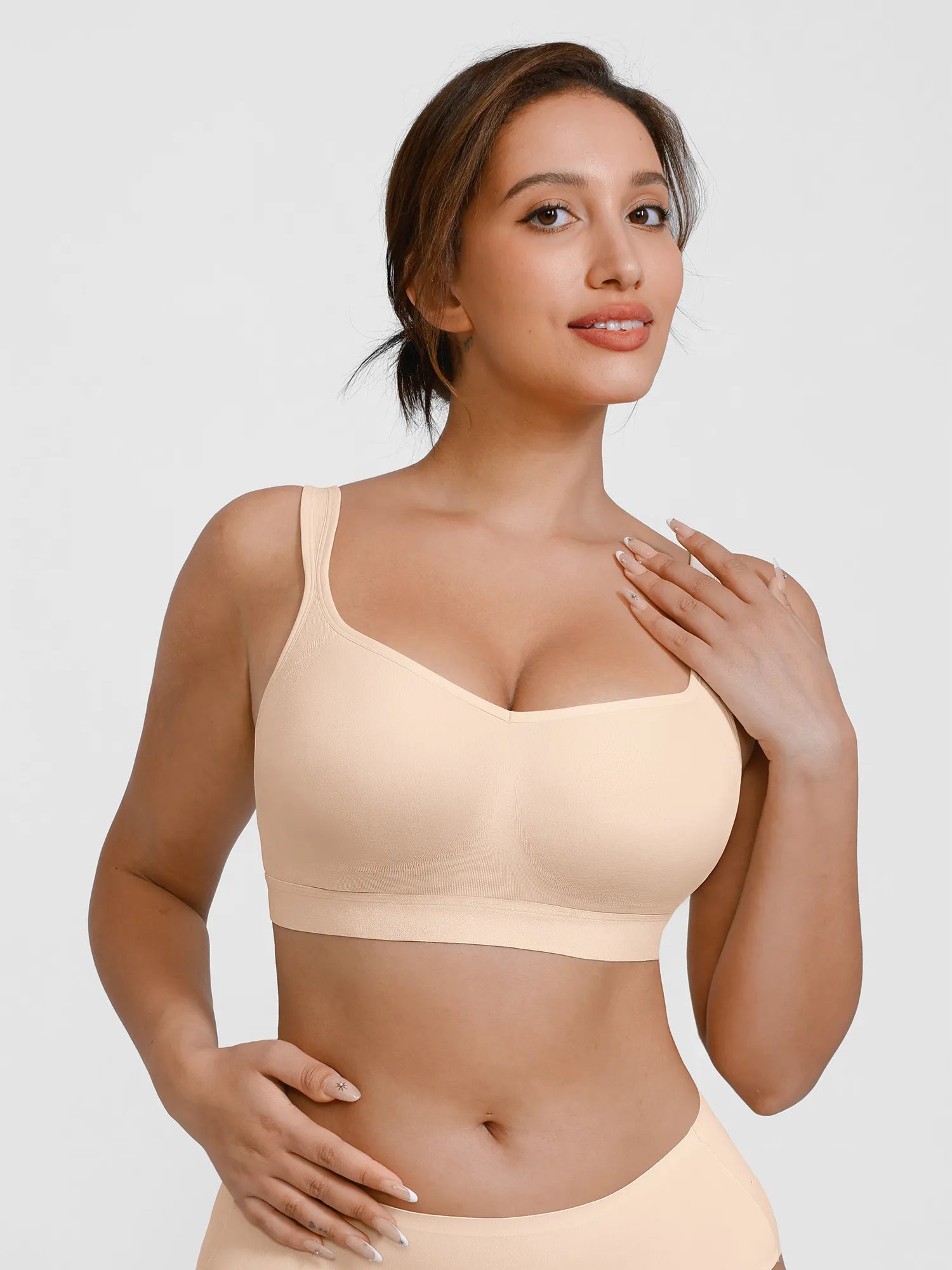 Feelingirl Full Coverage Smoothing Wireless Bra