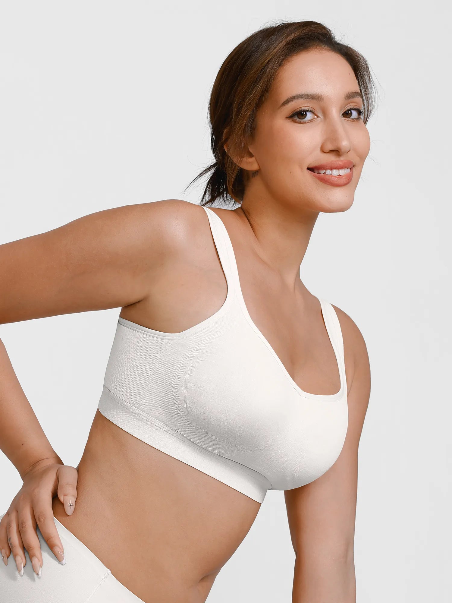 Feelingirl Full Coverage Smoothing Wireless Bra