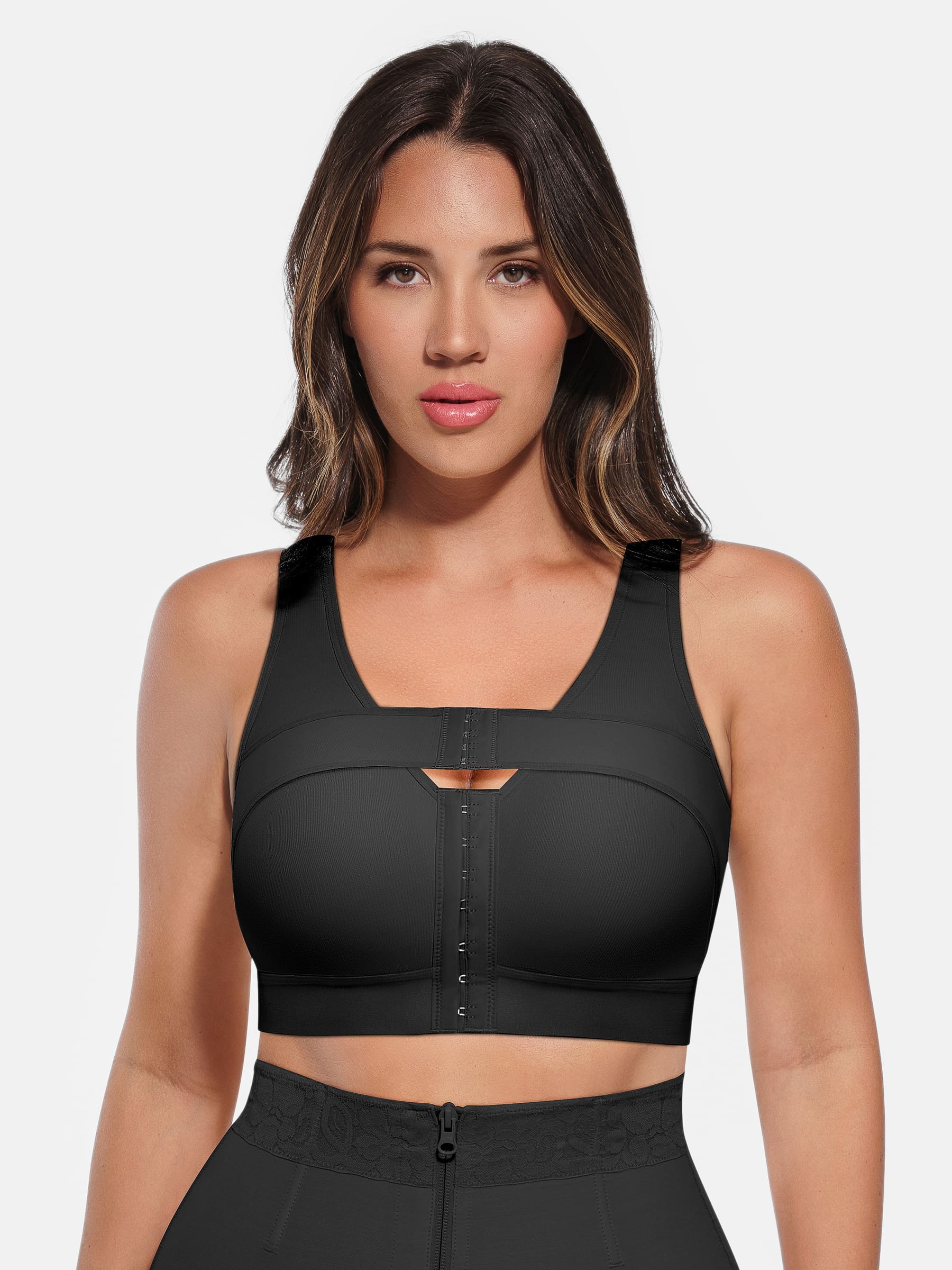 Feelingirl Post-Surgical Full Coverage Bra With Support Band