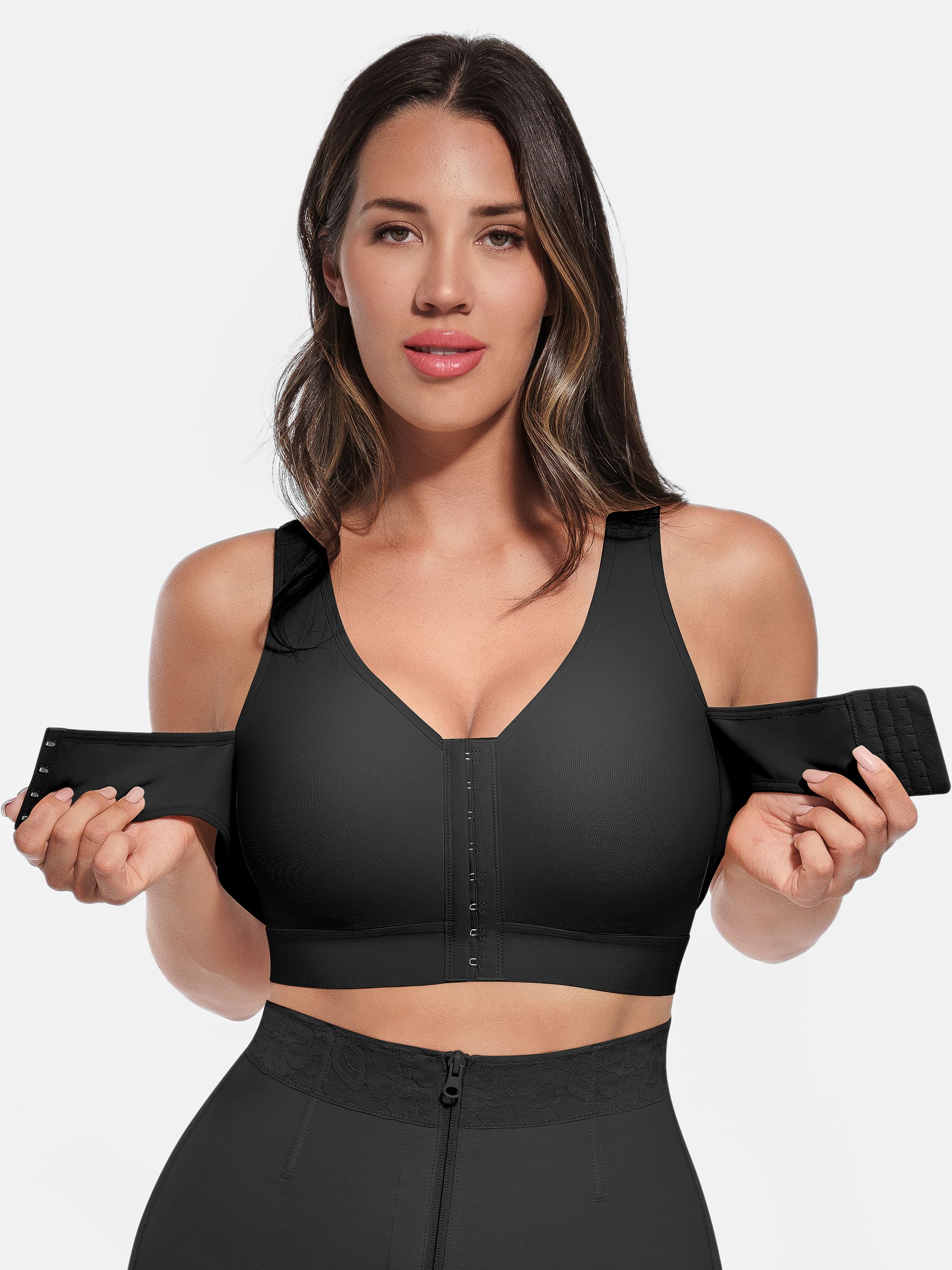 Feelingirl Post-Surgical Full Coverage Bra With Support Band