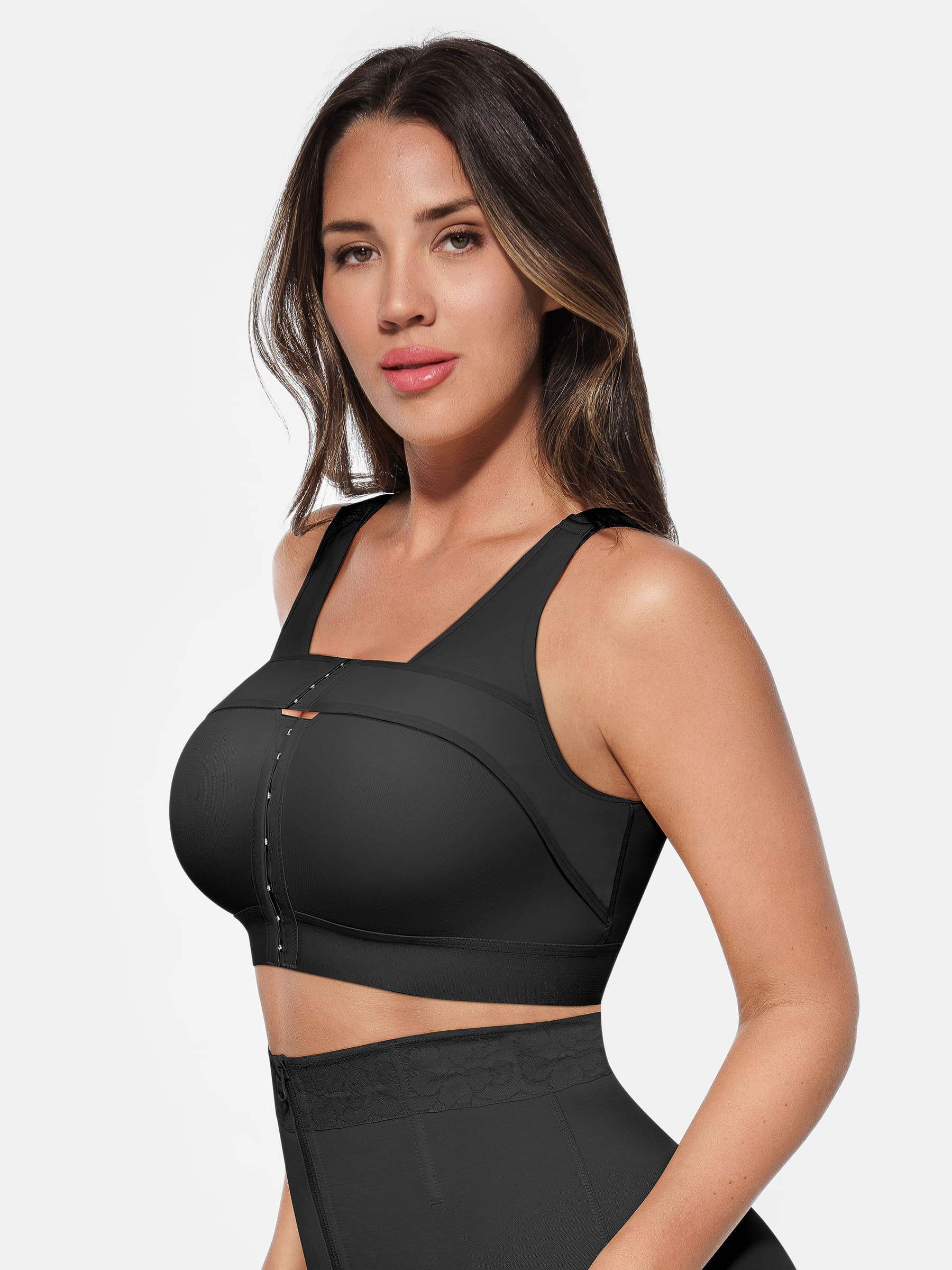 Feelingirl Post-Surgical Full Coverage Bra With Support Band