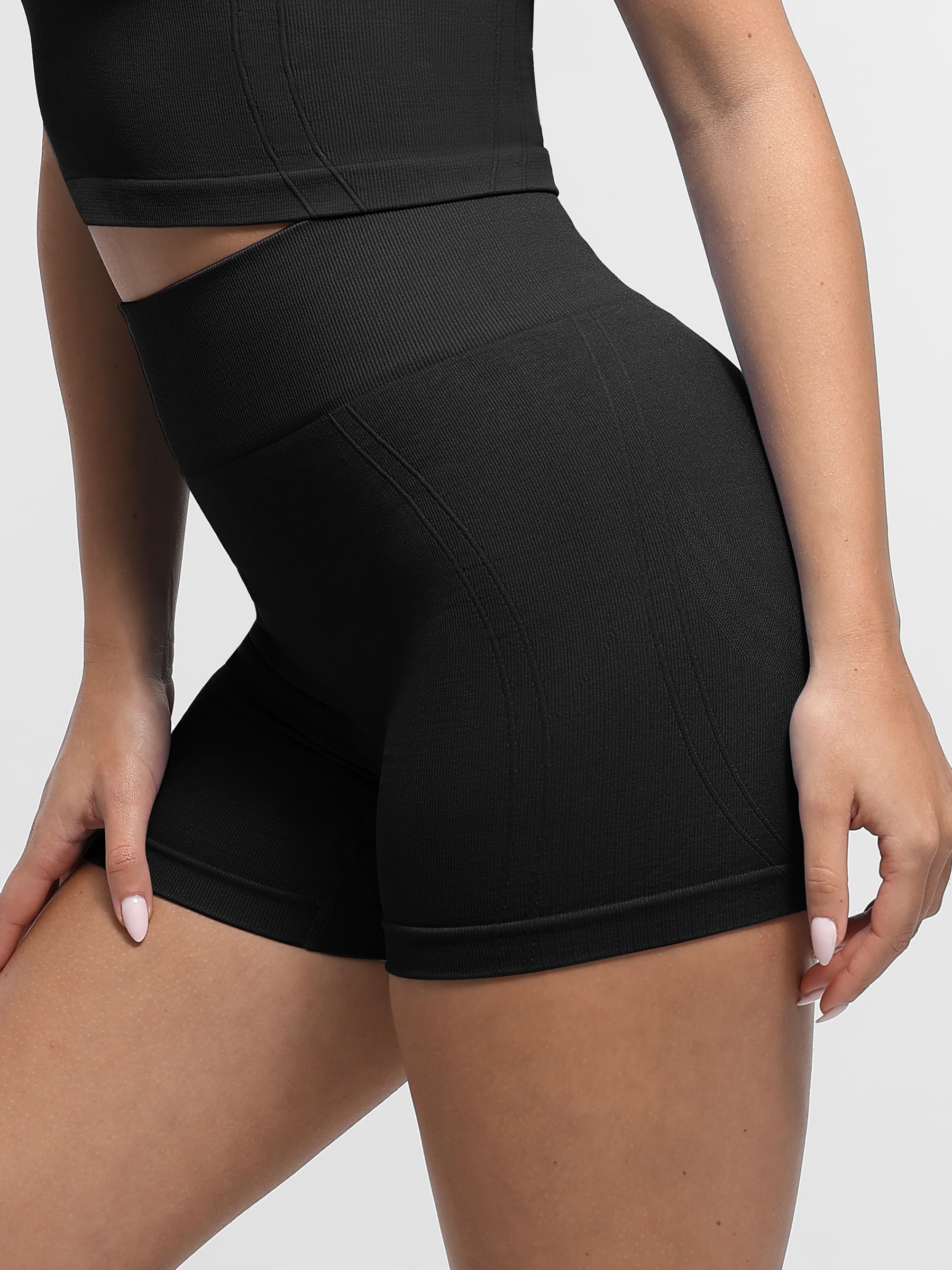 Feelingirl Slimming Butt Lifting Athletic Shorts
