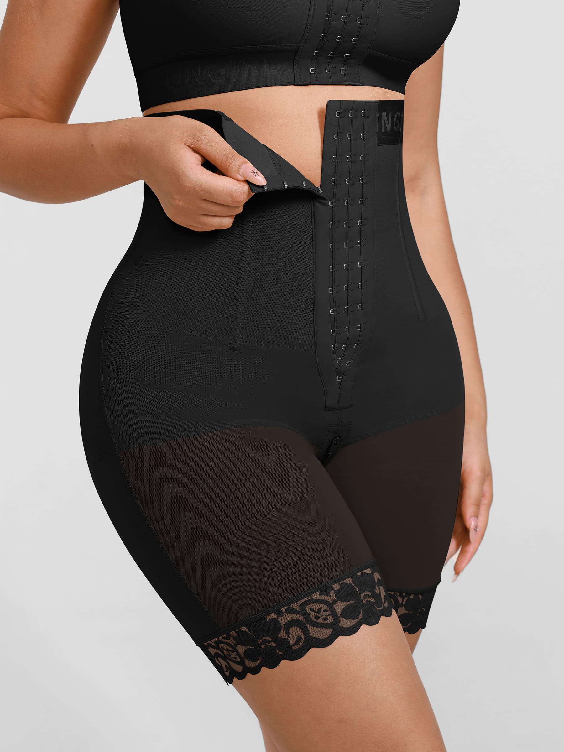 Pantalones cortos moldeadores de glúteos sin costuras Feelingirl
