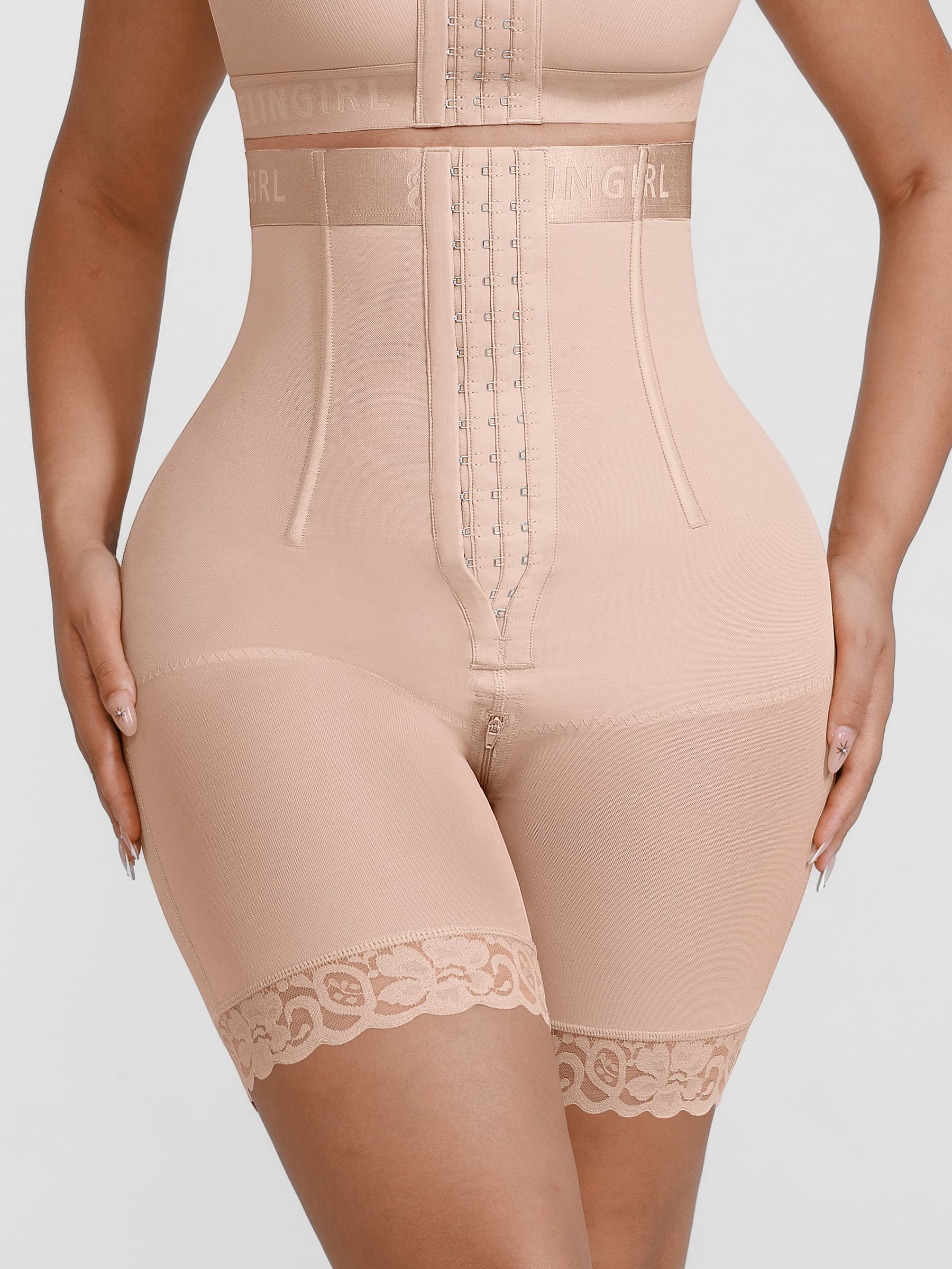 Feelingirl Nahtlose Po-Lifter-Shaping-Shorts