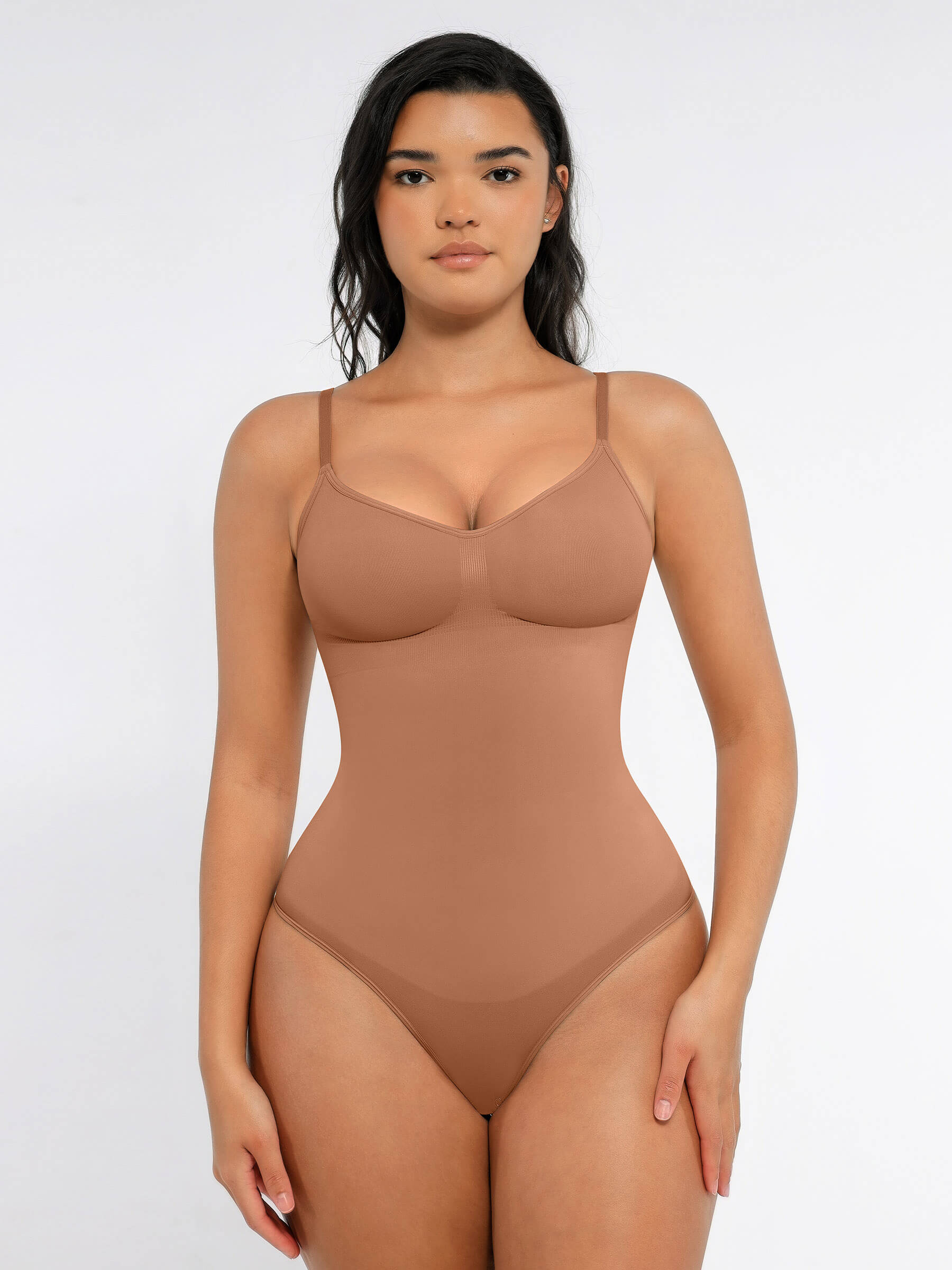 Feelingirl Tummy Control Seamless Bodysuit