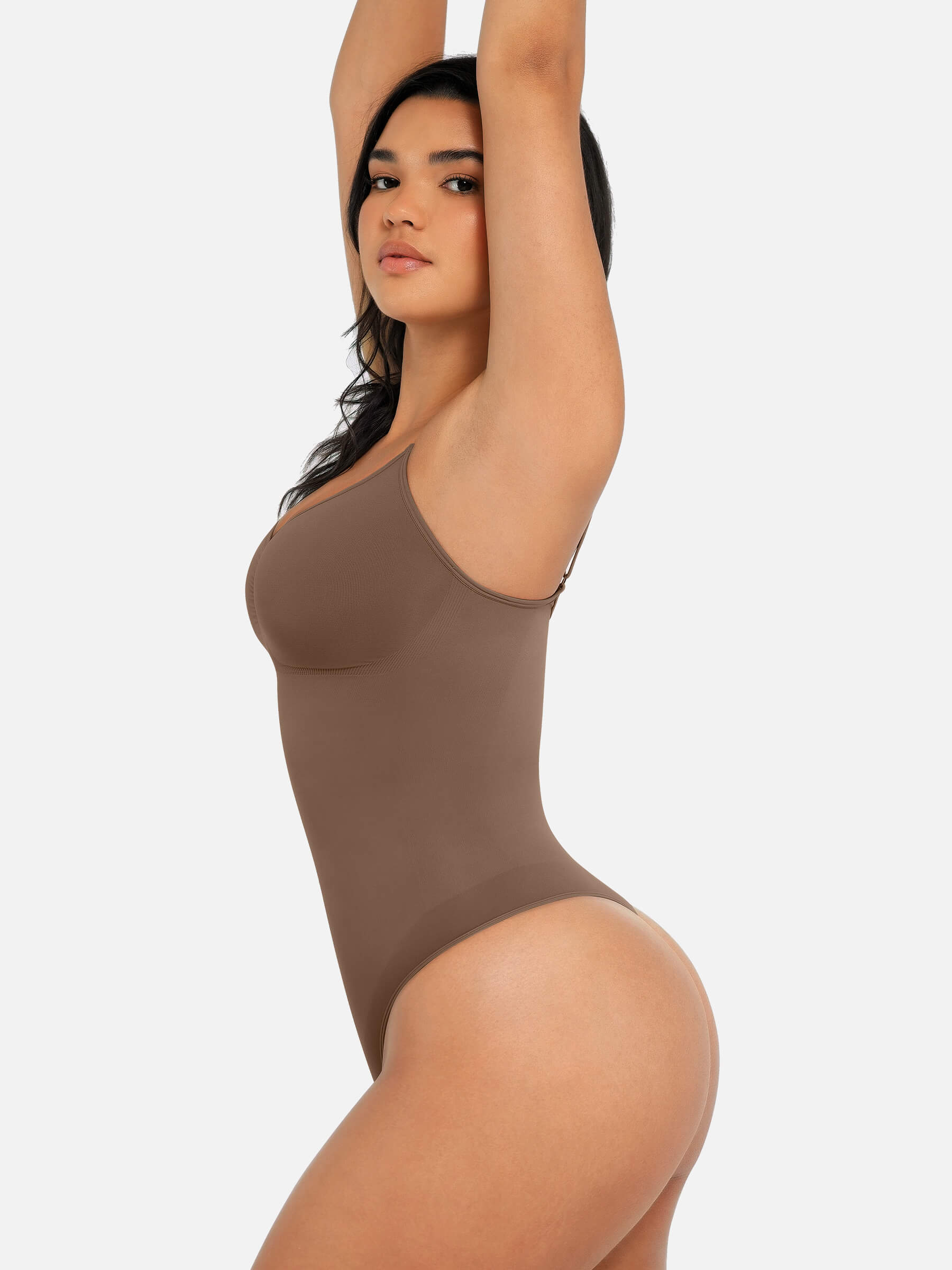 Feelingirl Tummy Control Seamless Bodysuit