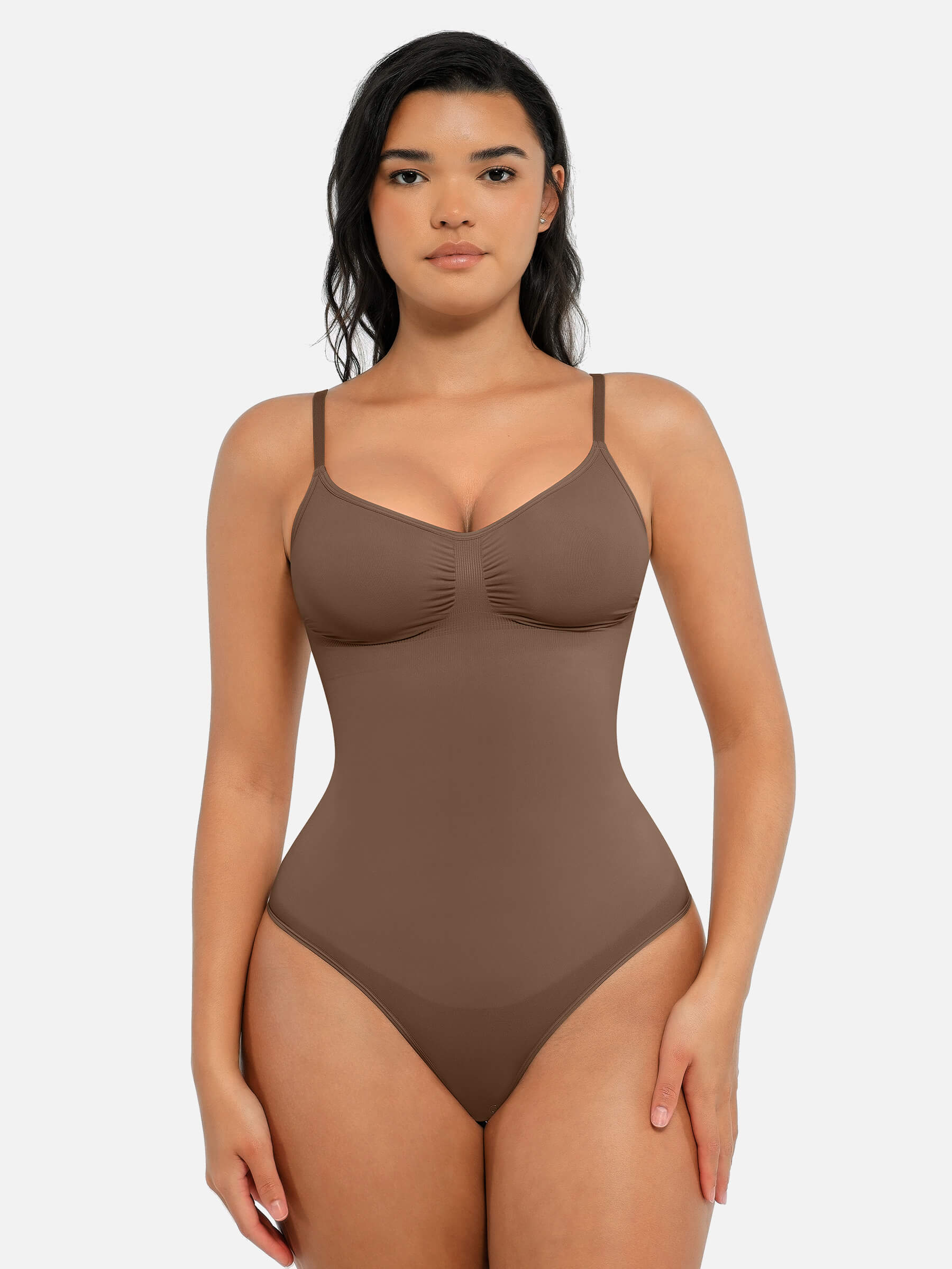 Feelingirl Tummy Control Seamless Bodysuit