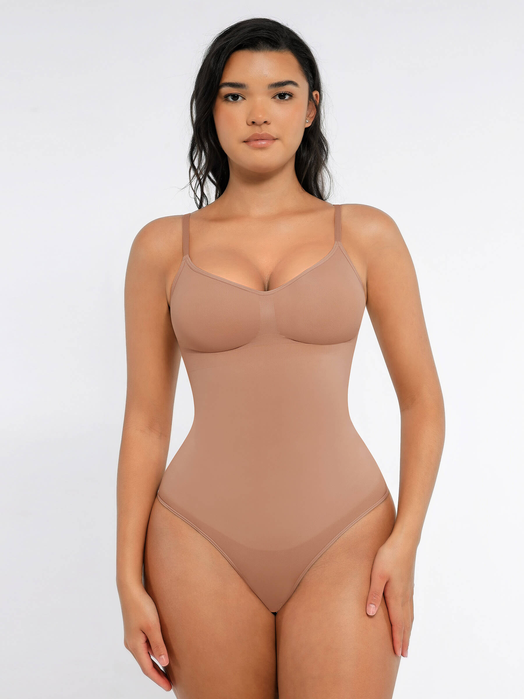 Feelingirl Tummy Control Seamless Bodysuit