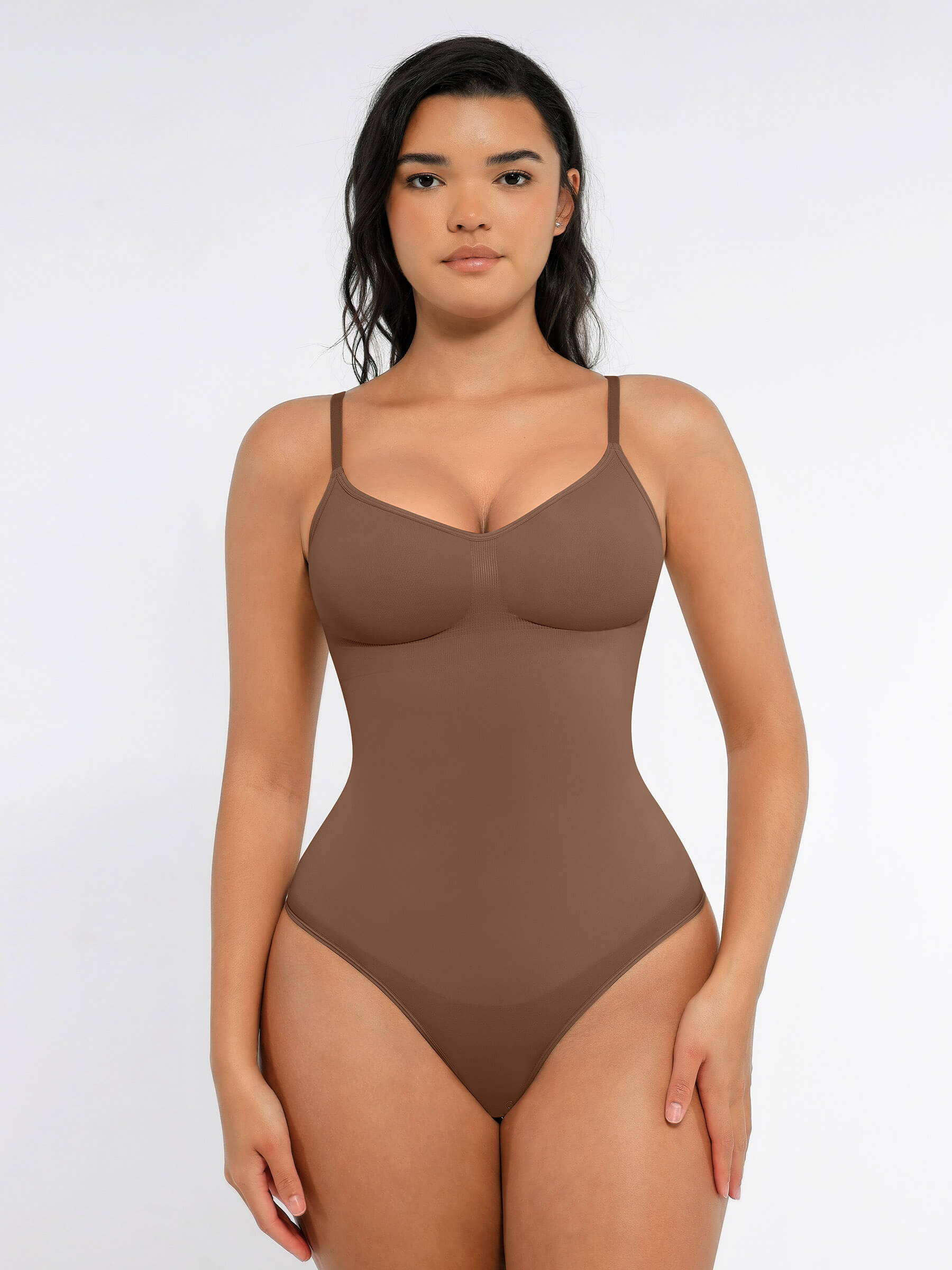 Feelingirl Tummy Control Seamless Bodysuit