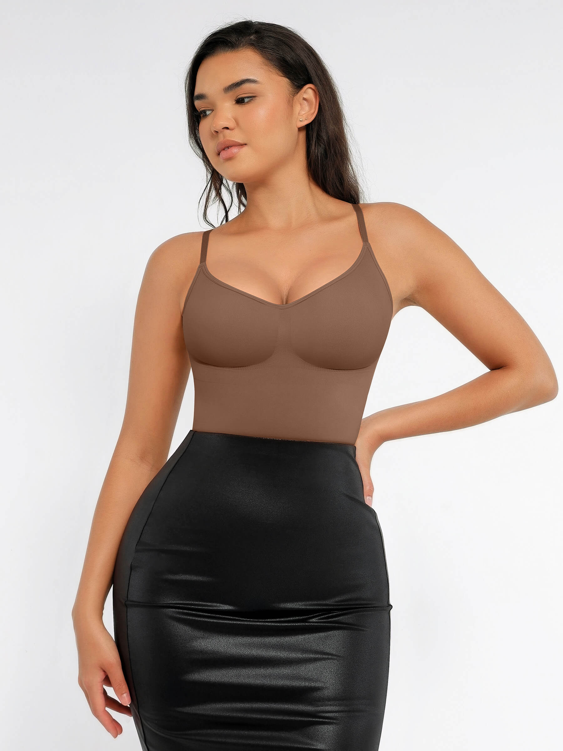 Feelingirl Tummy Control Seamless Bodysuit