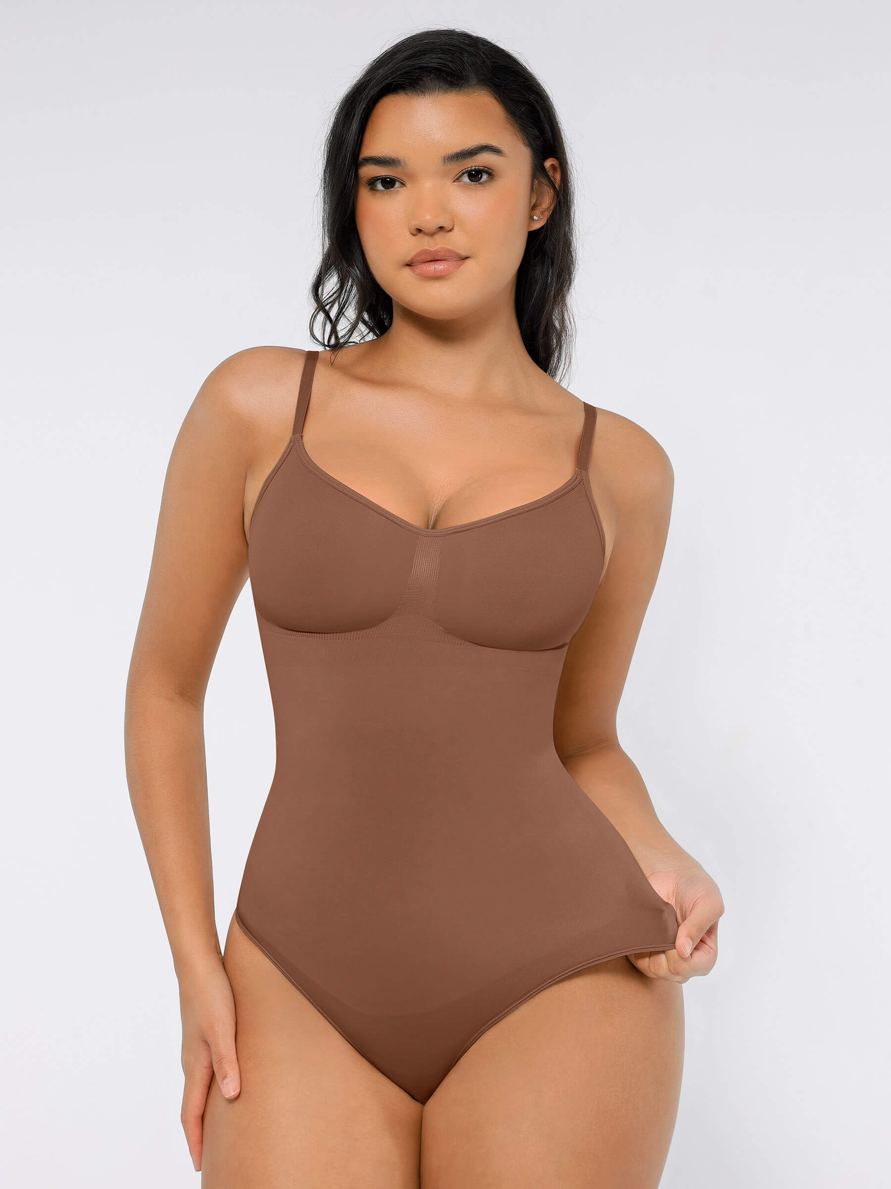 Feelingirl Tummy Control Seamless Bodysuit