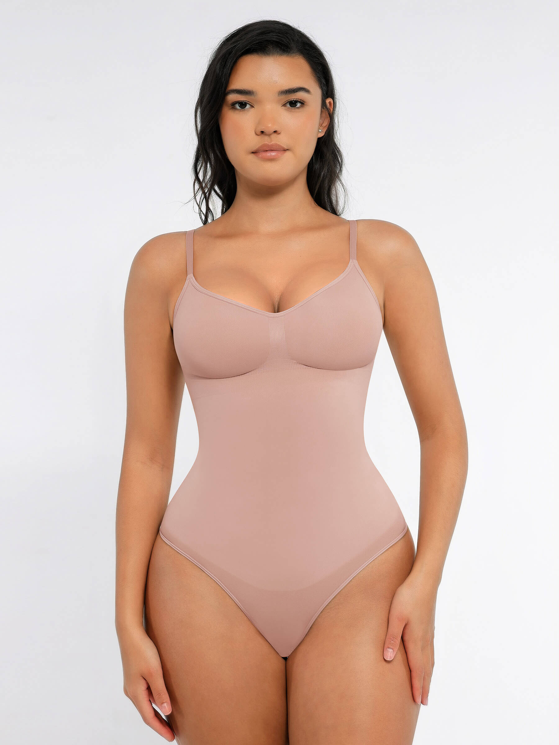 Feelingirl Tummy Control Seamless Bodysuit