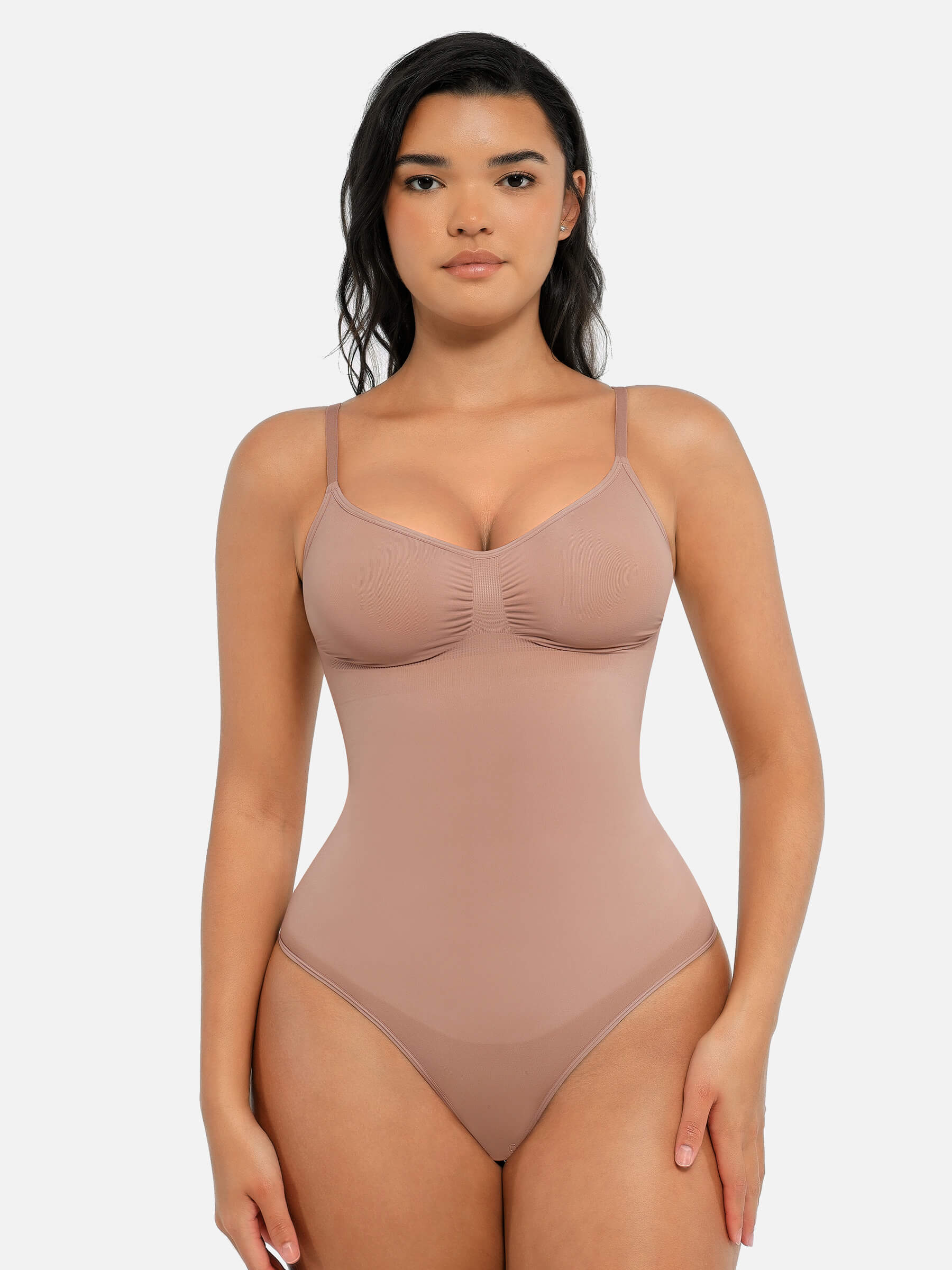 Feelingirl Tummy Control Seamless Bodysuit