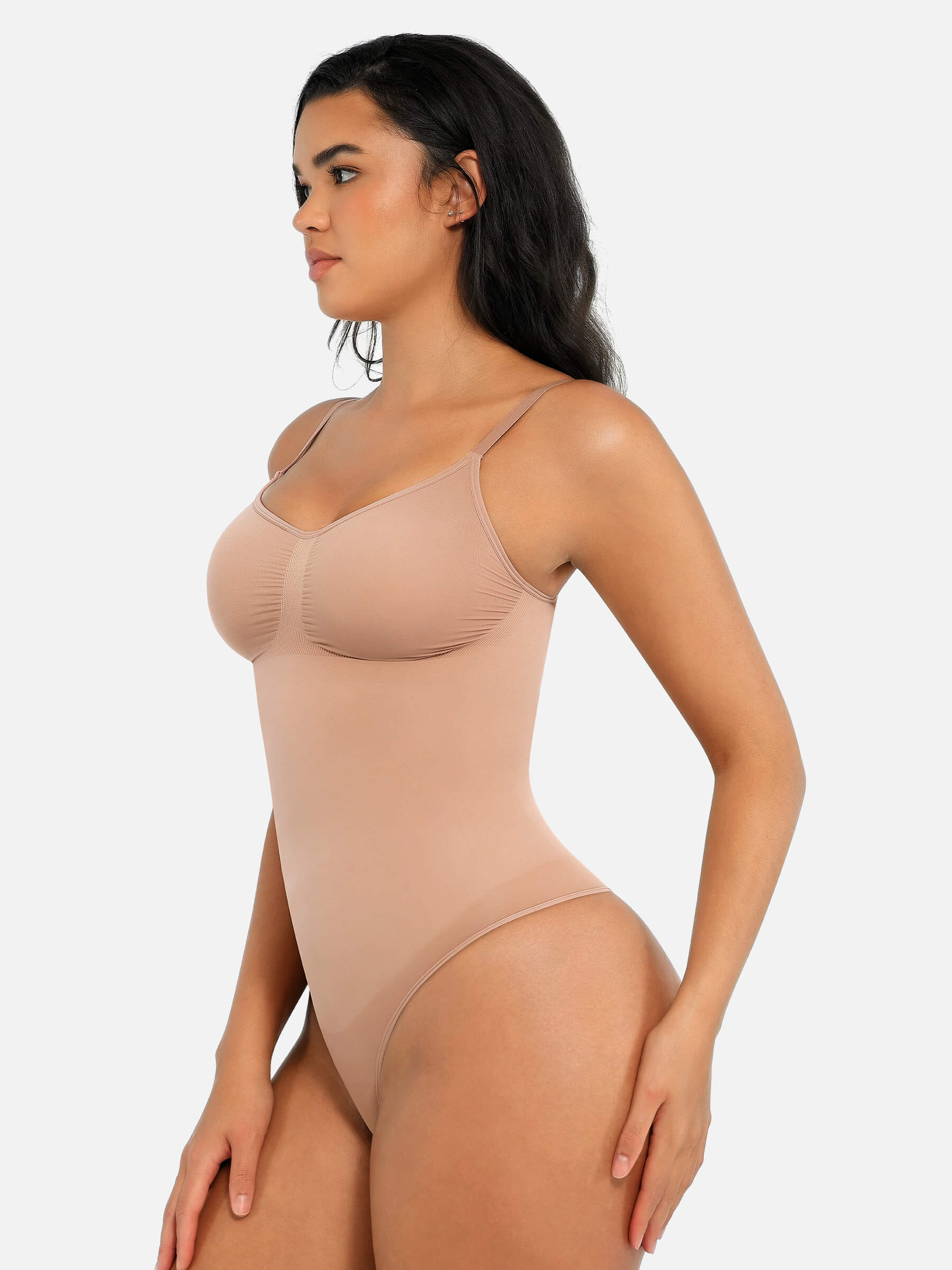 Feelingirl Tummy Control Seamless Bodysuit