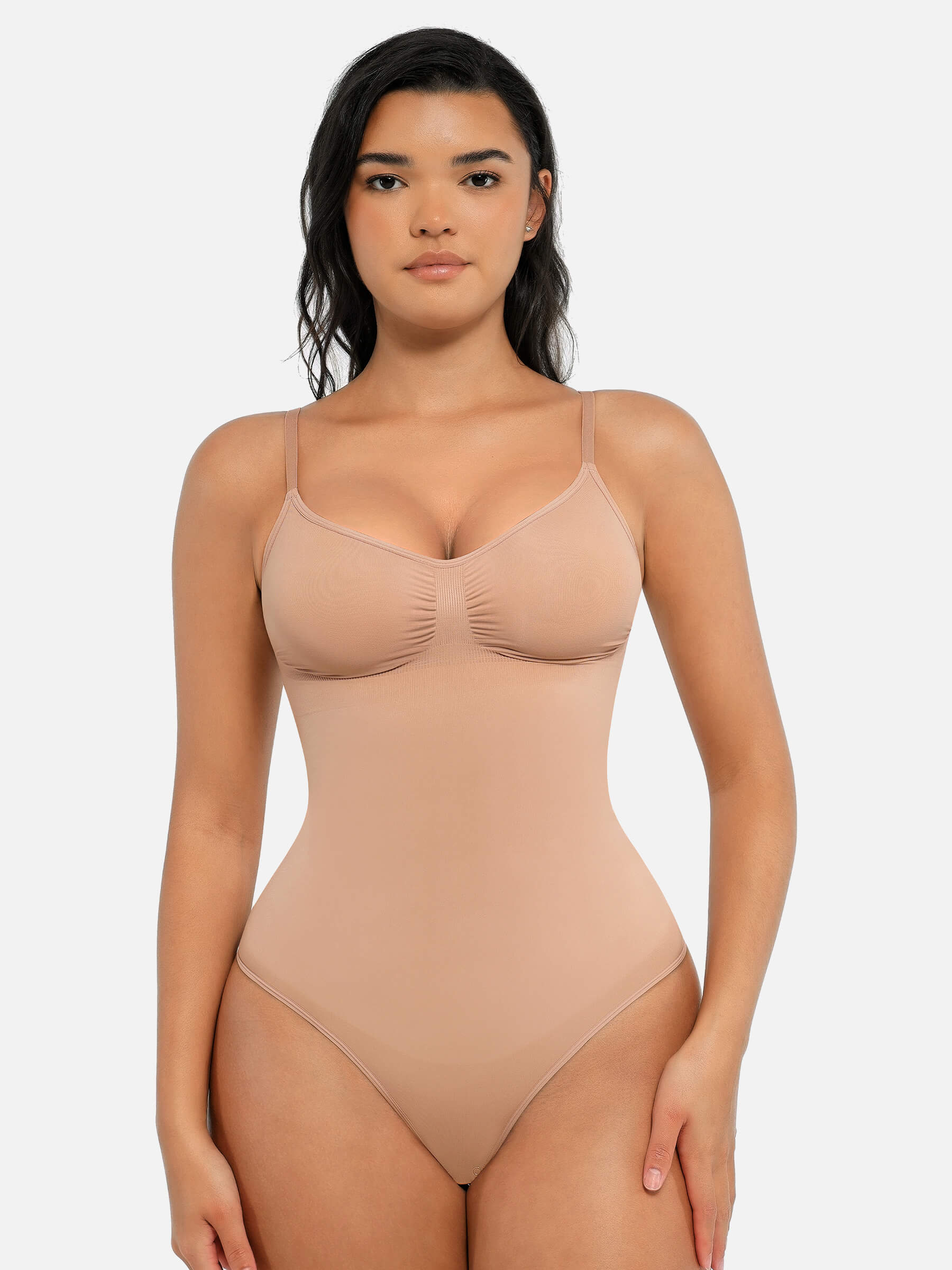 Feelingirl Tummy Control Seamless Bodysuit [BOGO]