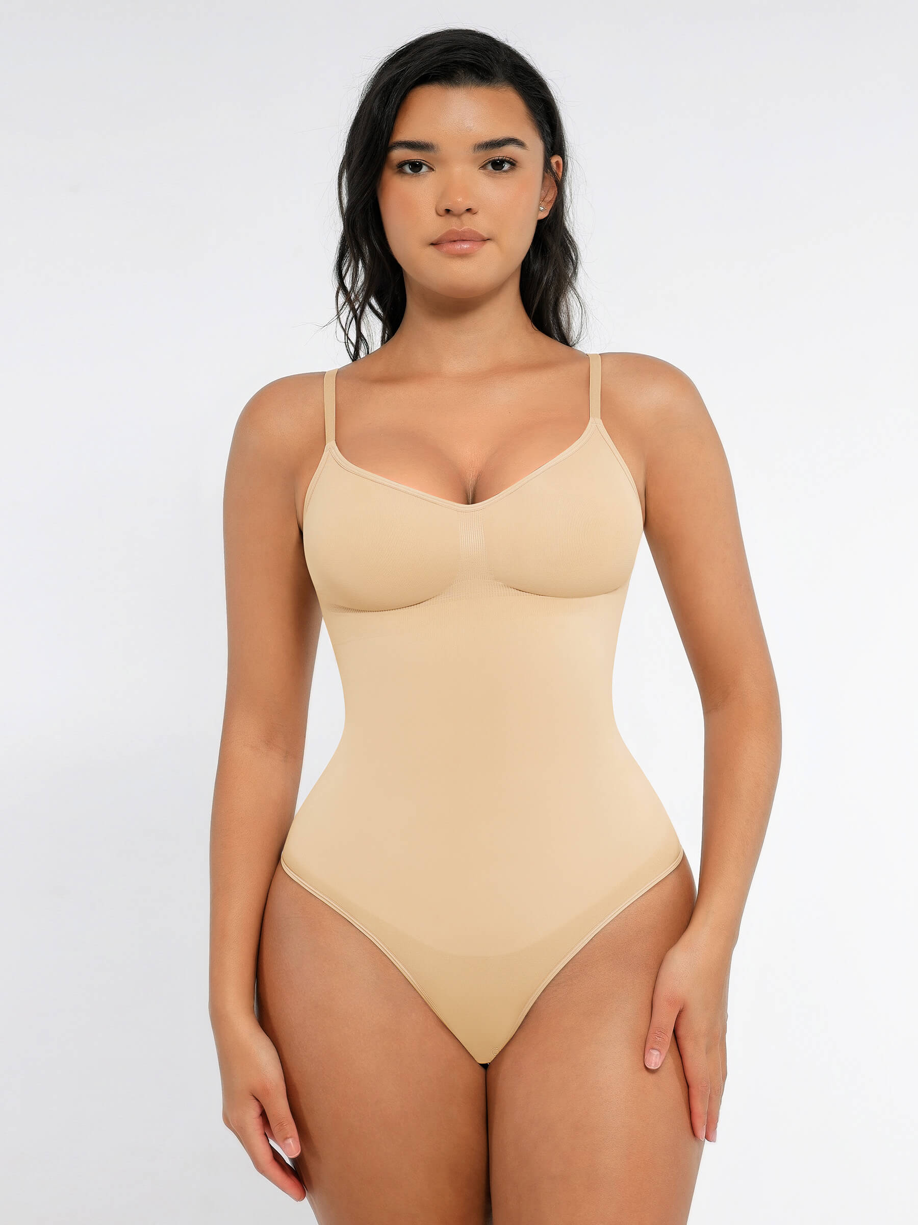 Feelingirl Tummy Control Seamless Bodysuit