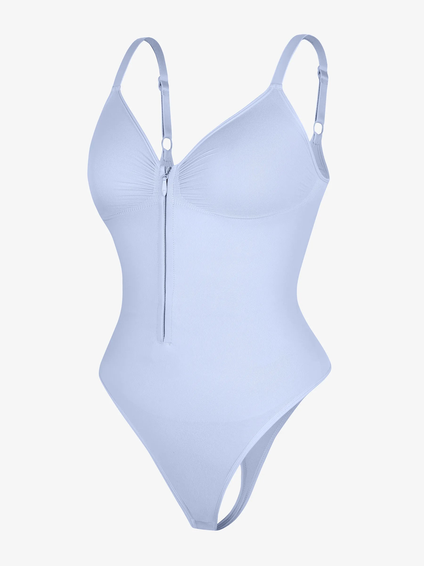 Feelingirl Tummy Control Seamless Zipper Shaping Bodysuit
