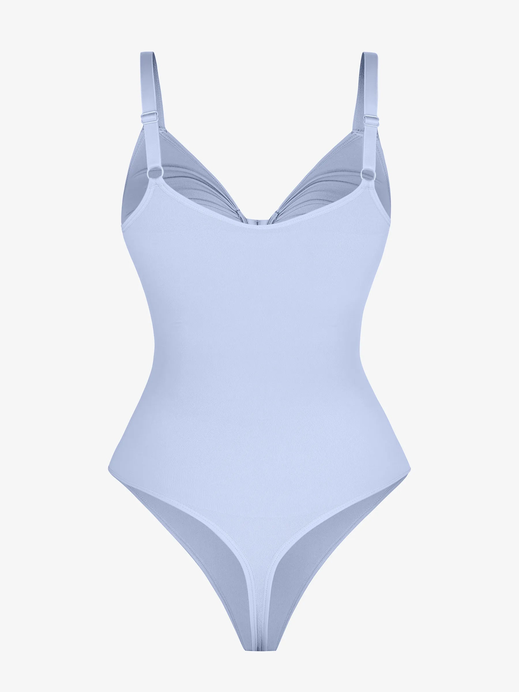 Feelingirl Tummy Control Seamless Zipper Shaping Bodysuit