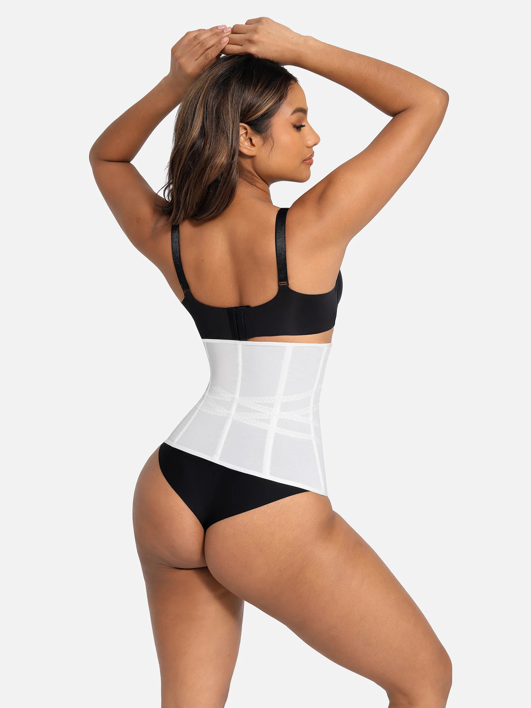 Feelingirl Waist Trainer Corset Body Shaper with Steel Bones[BOGO]