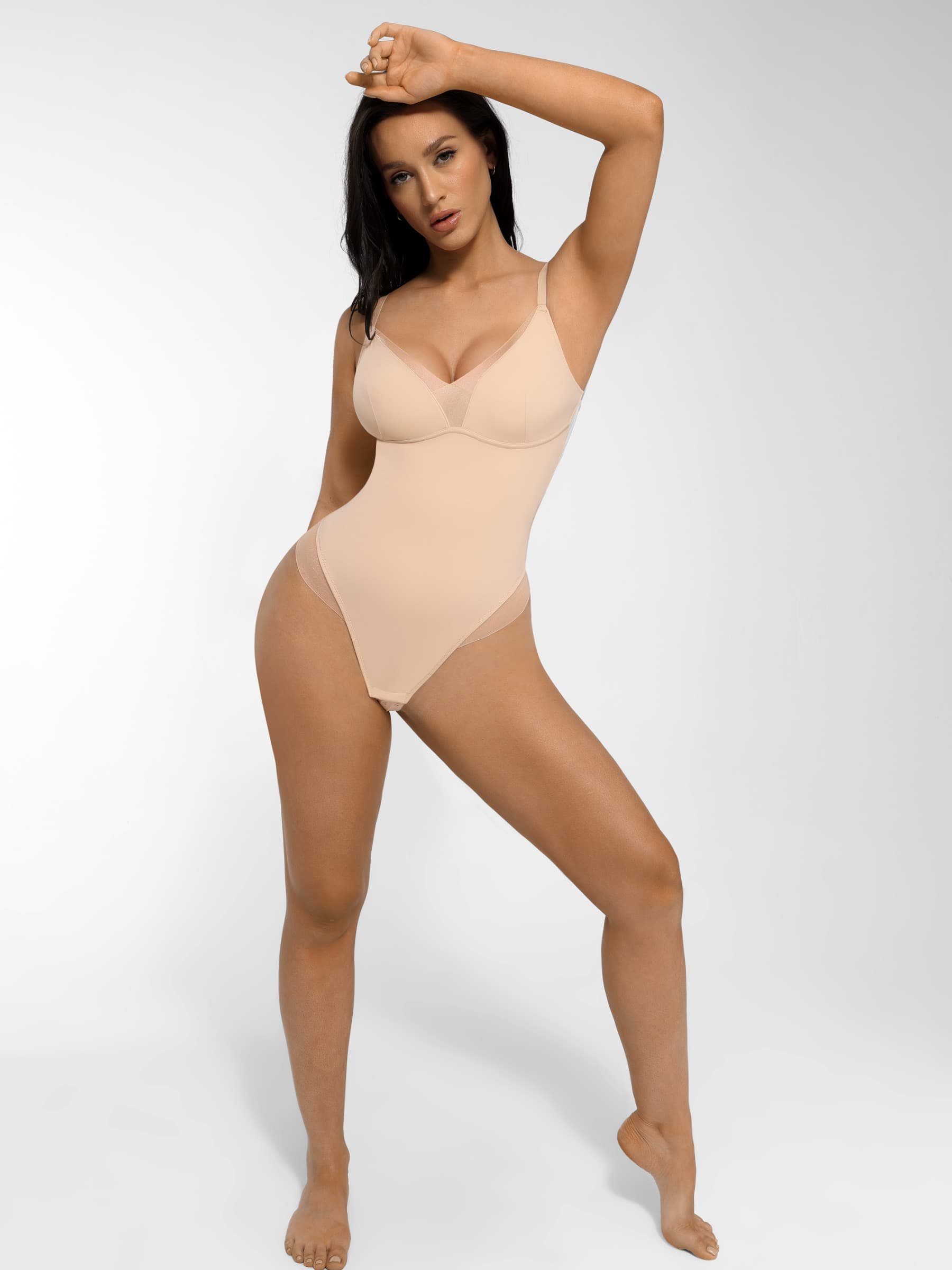 FeelinGirl Chest Support Waist and Abdomen Shaping Bodysuit