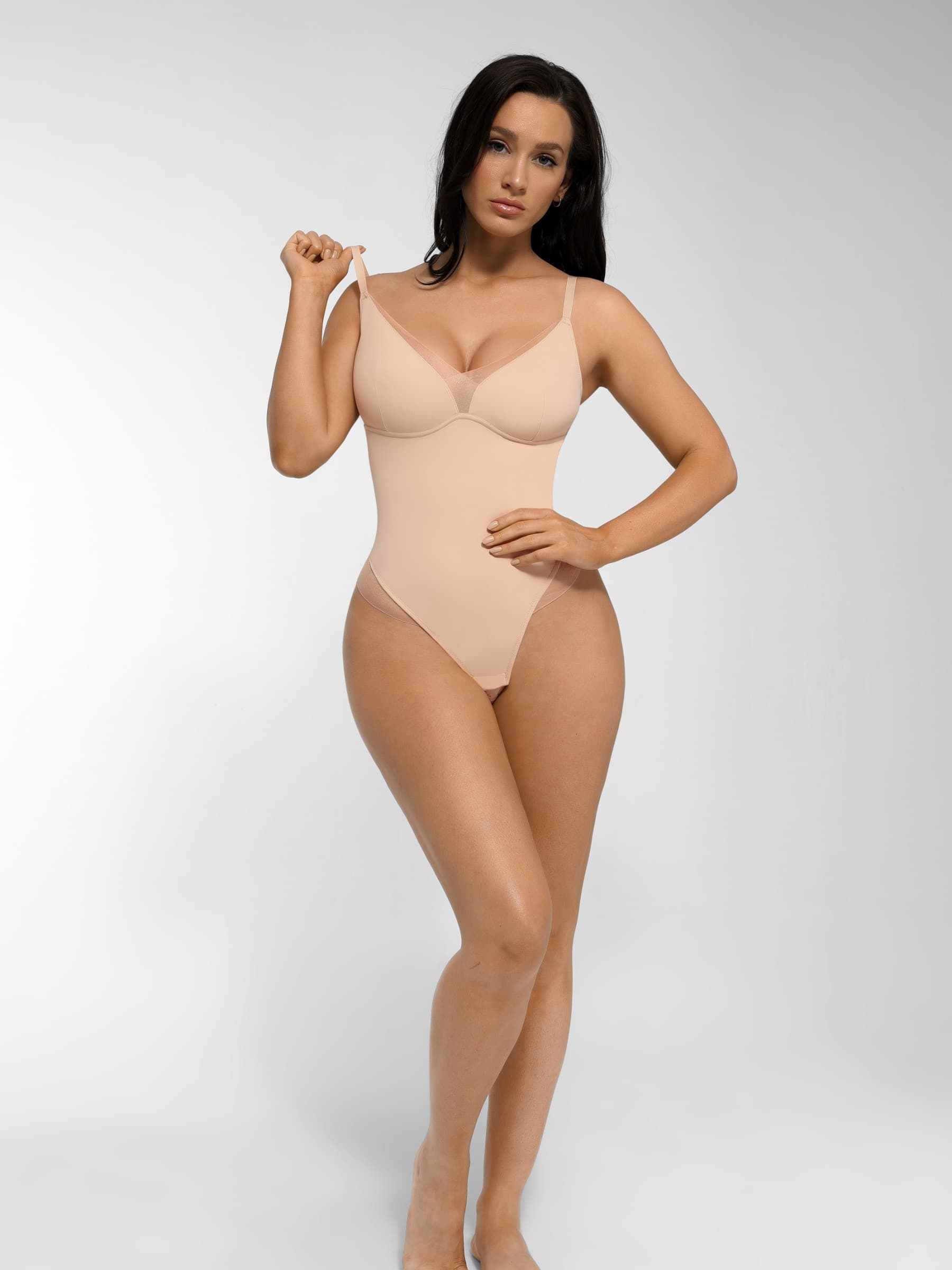 FeelinGirl Chest Support Waist and Abdomen Shaping Bodysuit