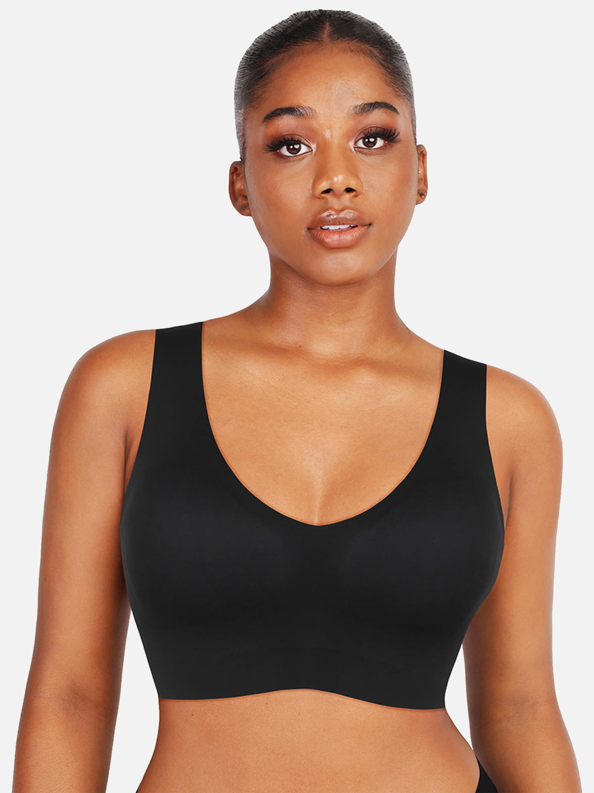 Feelingirl V-Neck Wireless Comfort Bra