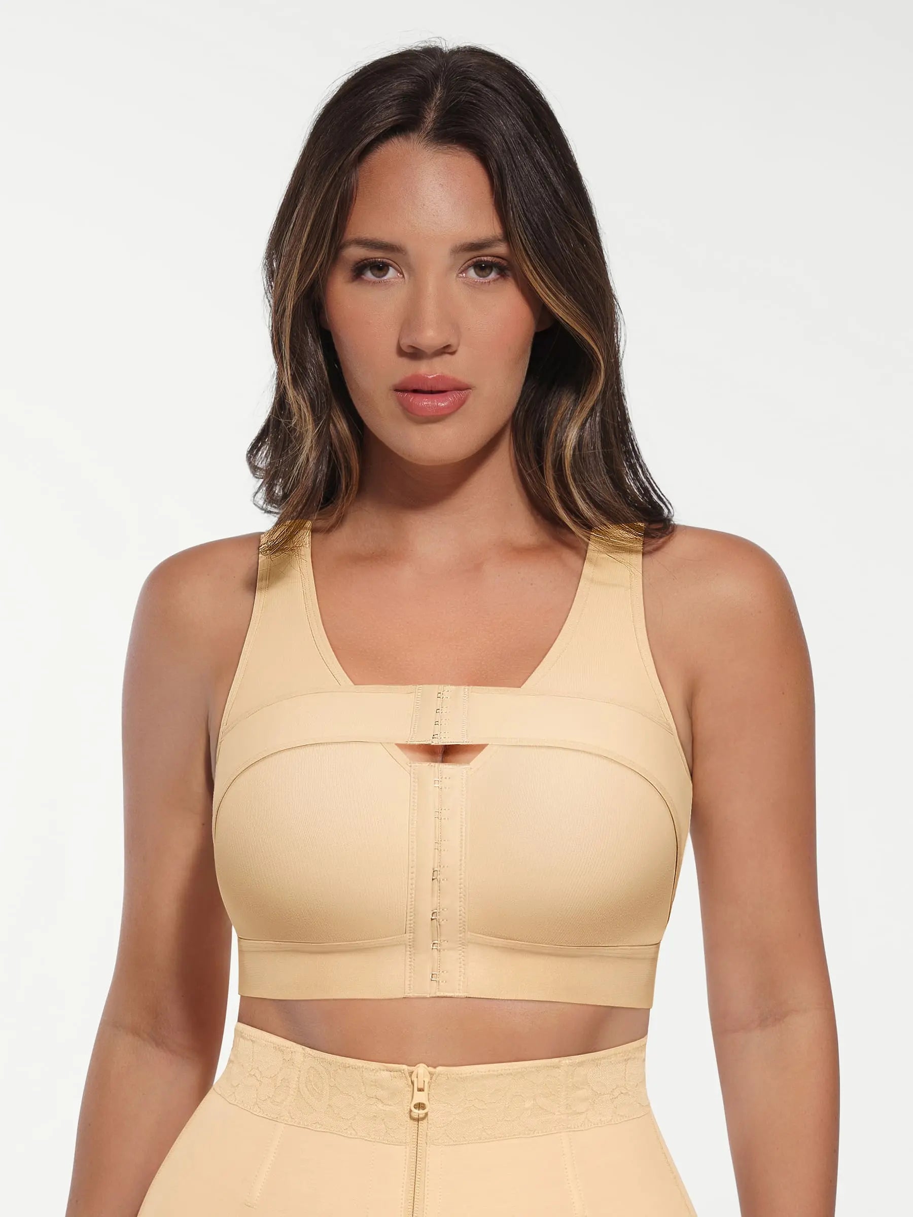 Feelingirl Post-Surgical Full Coverage Bra With Support Band