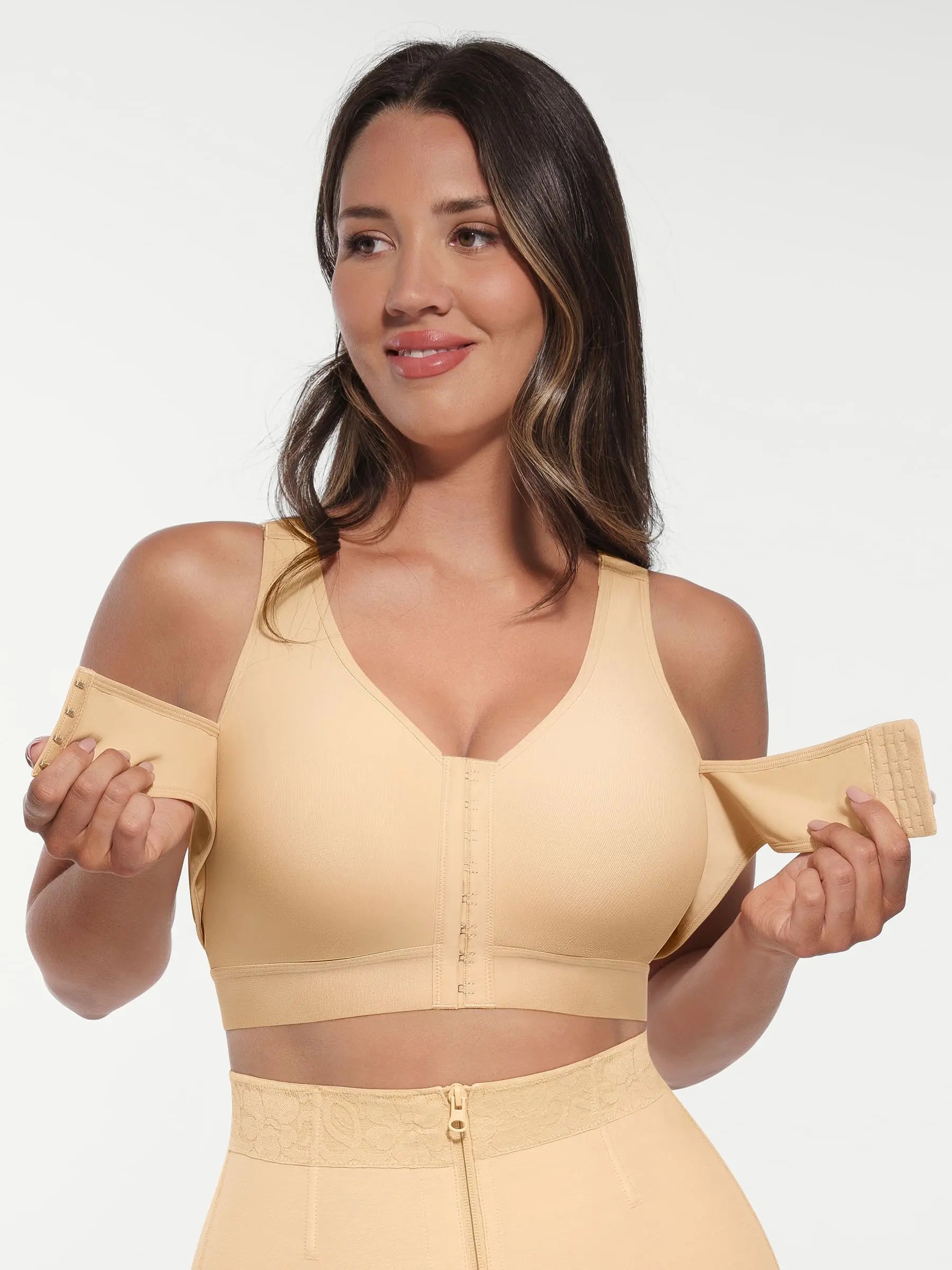 Feelingirl Post-Surgical Full Coverage Bra With Support Band