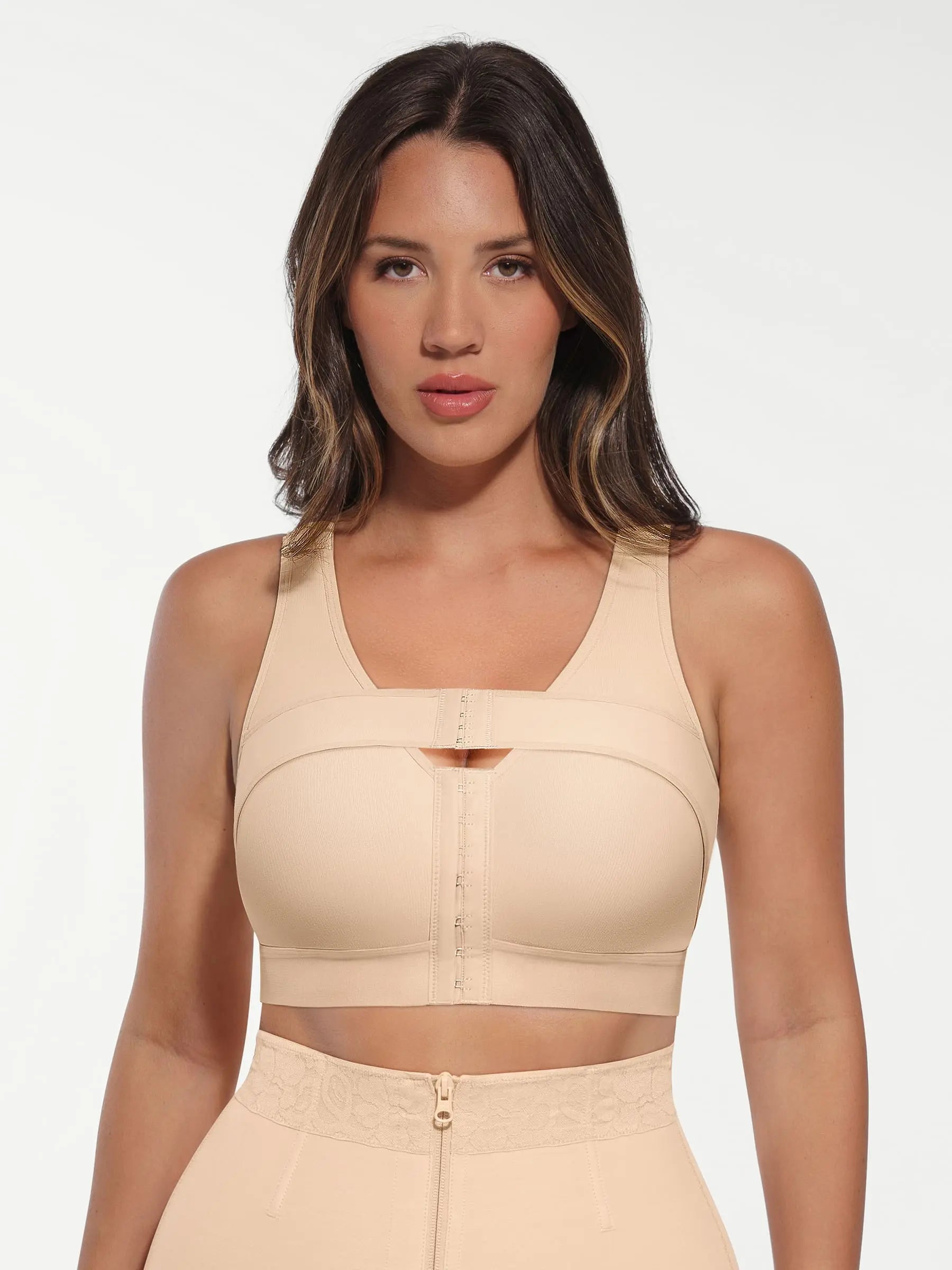Feelingirl Post-Surgical Full Coverage Bra With Support Band