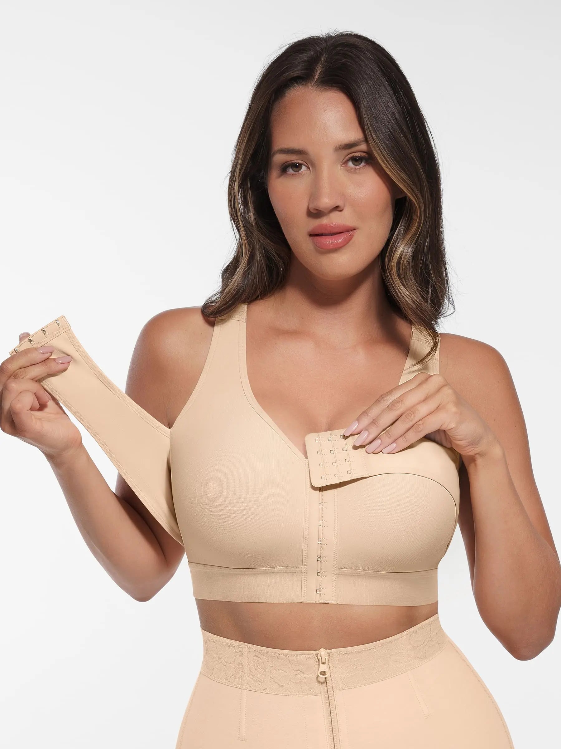 Feelingirl Post-Surgical Full Coverage Bra With Support Band
