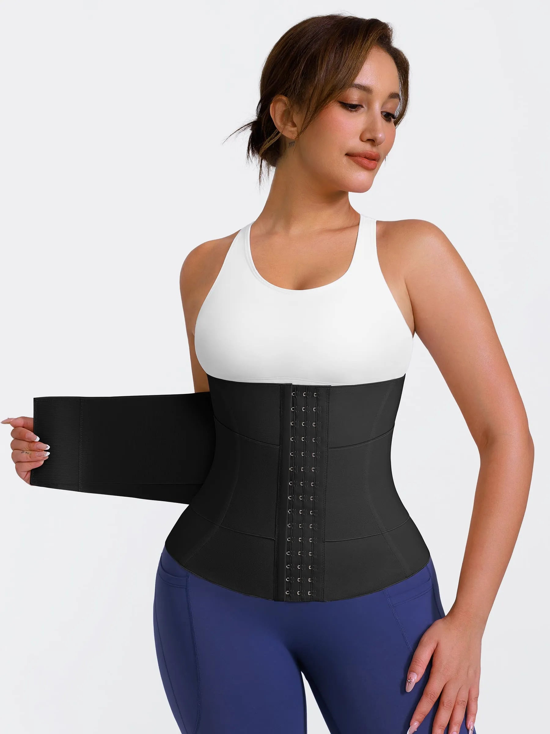 Feelingirl-High-Compression-Waist-Trainer-Belt-BLACK